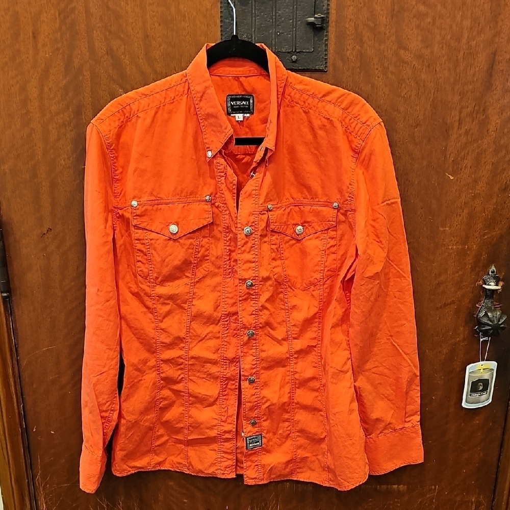 Versace Women's Orange Jacket